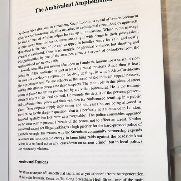 Khat Controversy Stimulating The Debate On Drugs NEW Hardcover Book 2007 - Picture 9 of 9